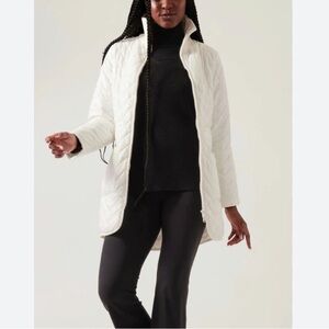 Athleta Mendocino jacket - women’s M - white